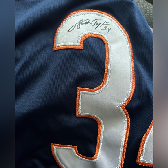 Autographed WALTER PAYTON JERSEY SIZE XL - Picture 3 of 4